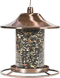 Panorama Plastic Bird Feeder (COPPER, 2 LB CAP)