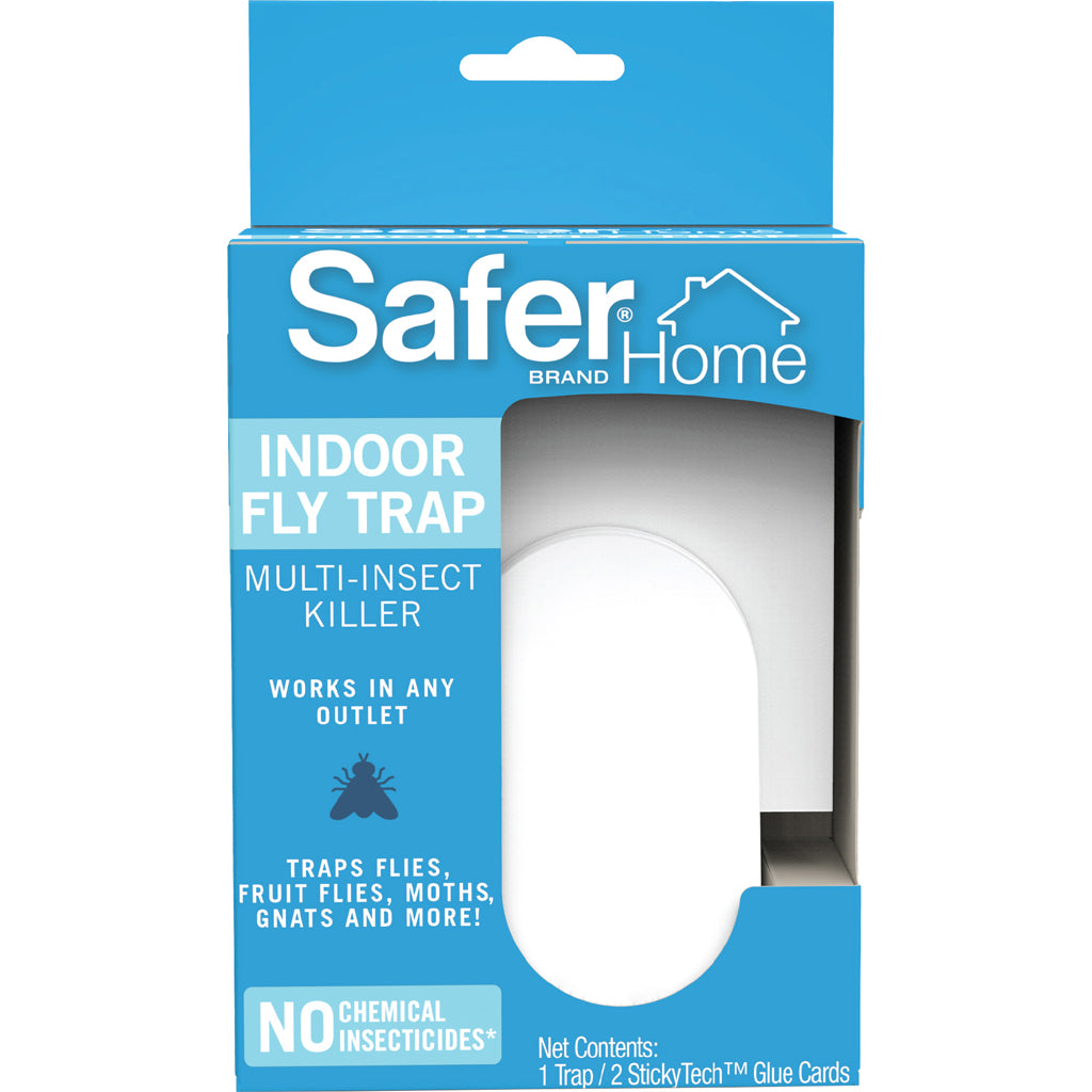 Safer Home Indoor Fly Trap Multi-Insect Killer (WHITE)