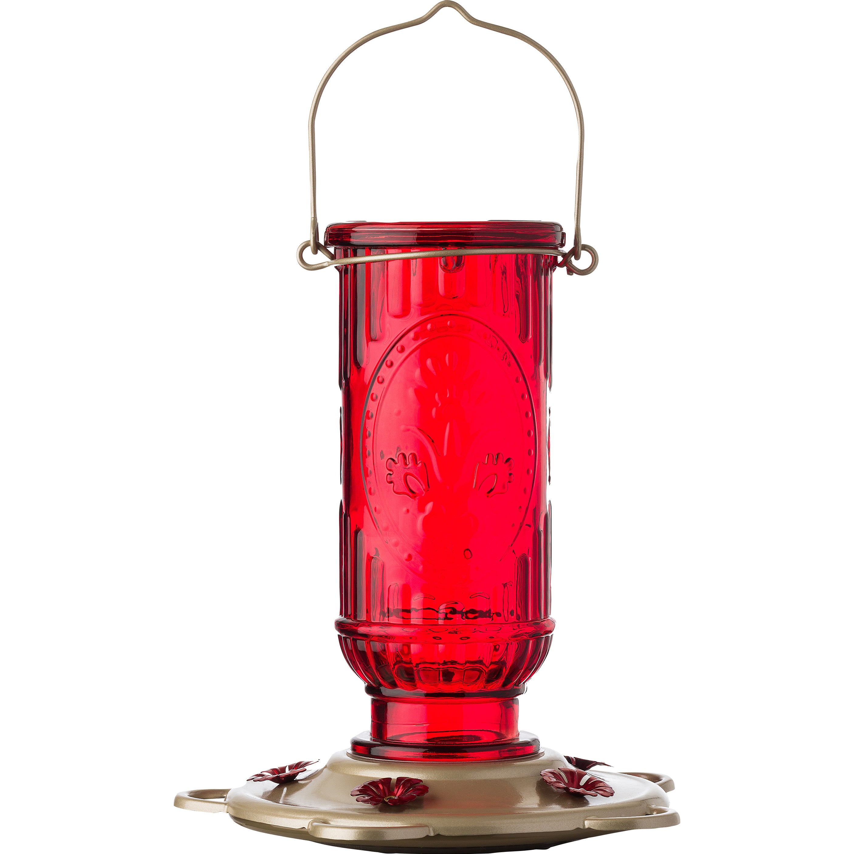 Vintage Hummingbird Feeder (RED, 20 OZ)