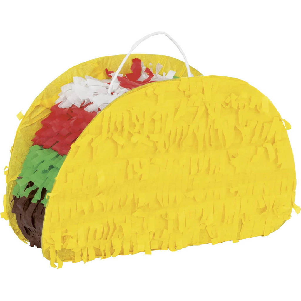 Happy Beaks Taco Pinata Bird Toy (7X4 IN)