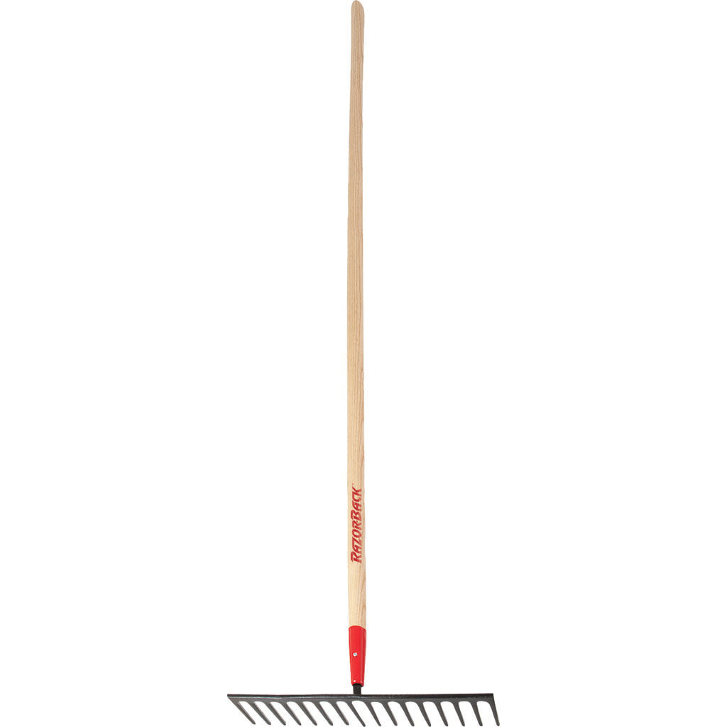 Razor-Back 16 Tine Forged Steel Road Rake (66X18.5 IN)