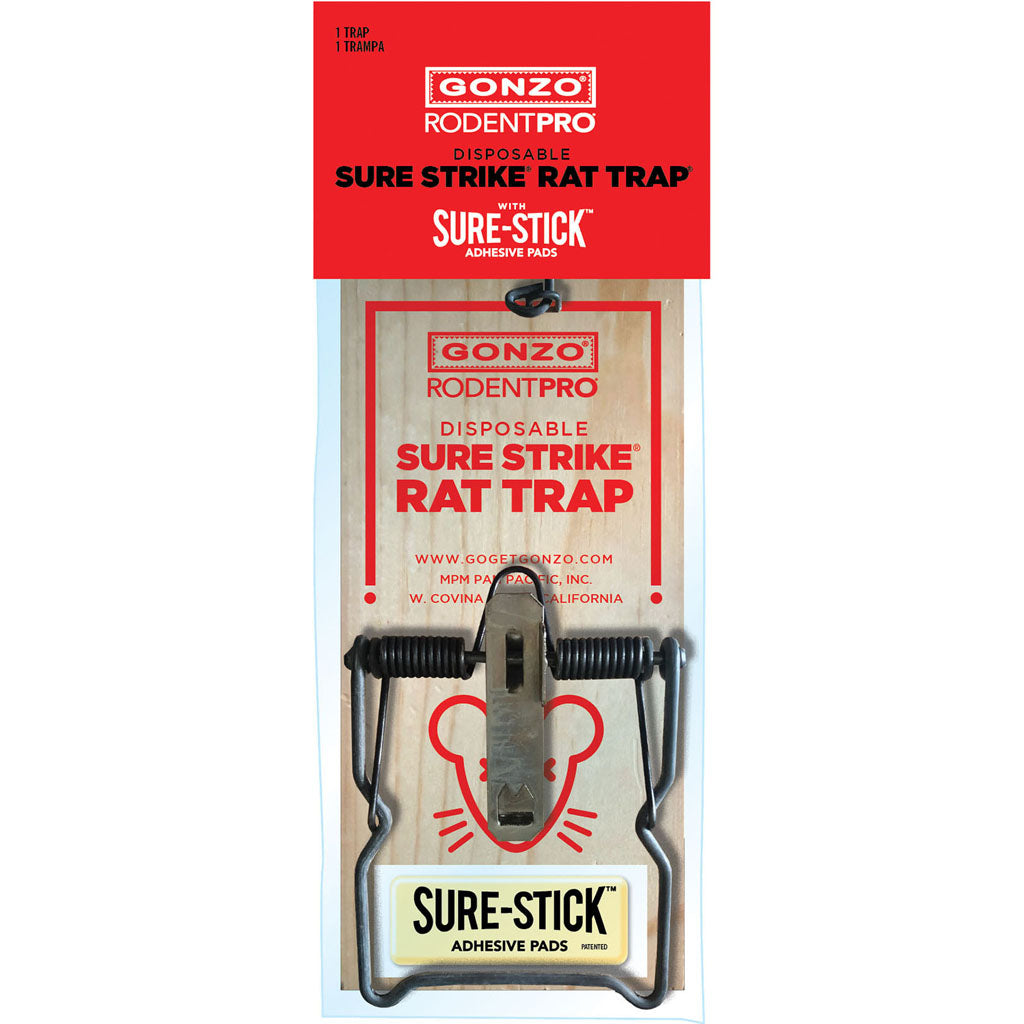 Gonzo Rodent Pro Sure-Stick Rat Trap