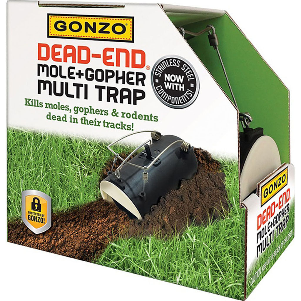 Dead End Mole And Gopher Trap