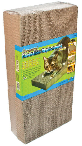 Corrugated Reversible Replacement Scratcher (DBL- 2PK)