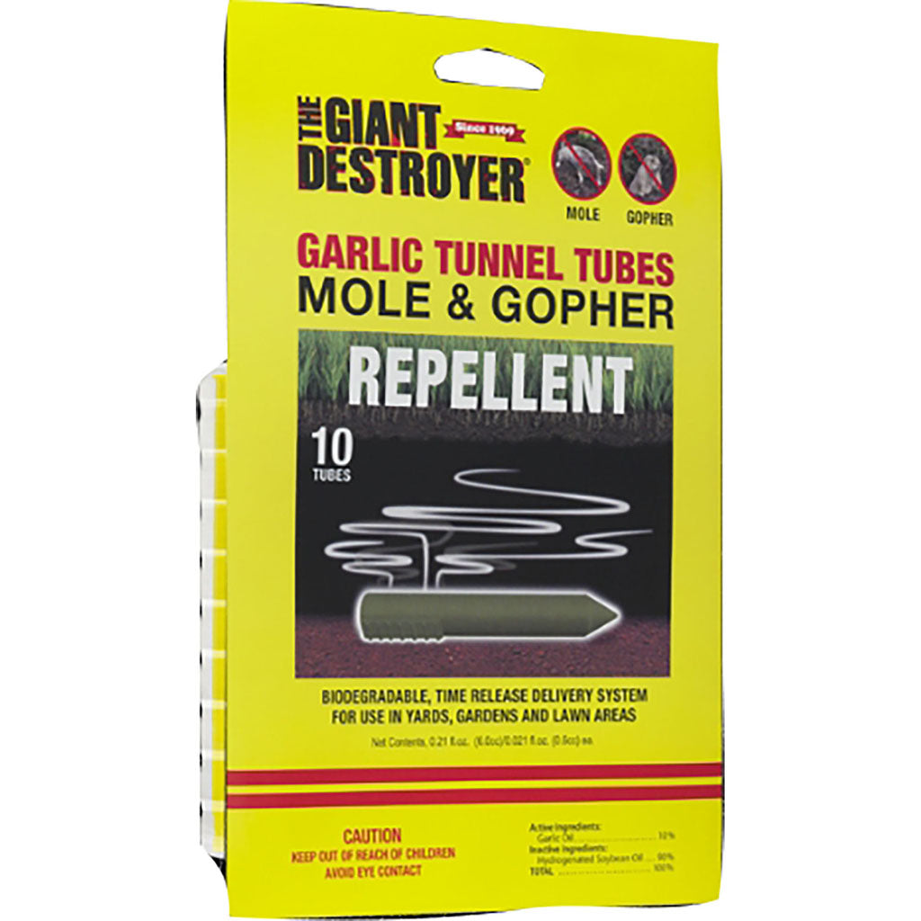 Giant Destroyer Tunnell Tubes For Moles & Gophers (10 PK)