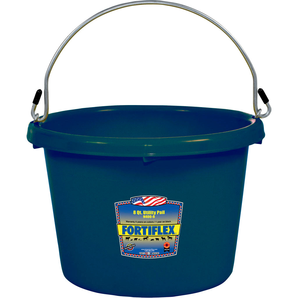 Fortiflex Utility Pail (BLUE, 8 QT)