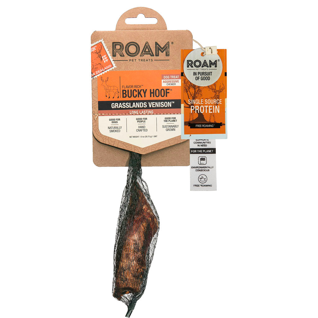Roam Bucky Hoof Grassland Venison (VENISON, 1 PK)