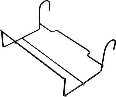 Wire Flower Box Holder Bracket (BLACK, 18-36 IN)
