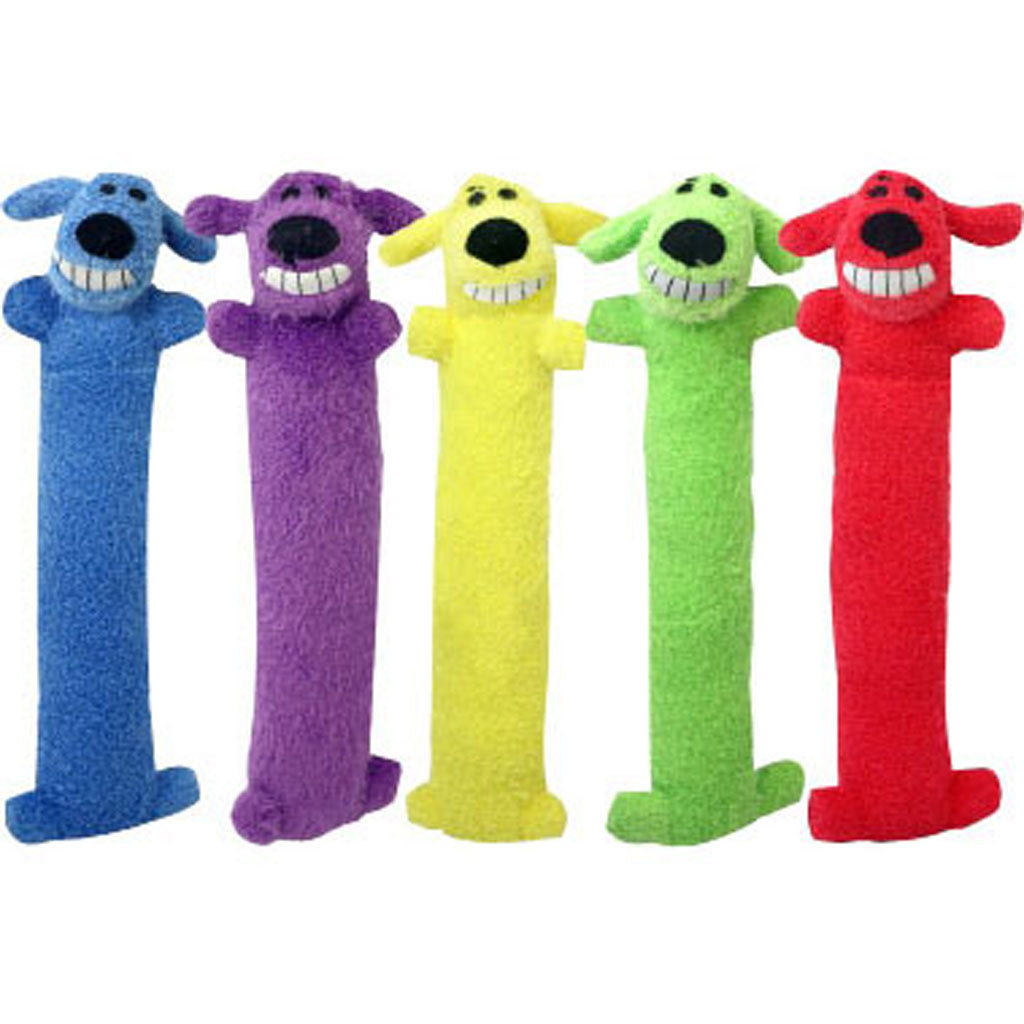 Multipet Loofa Dog Original W/Squeaker (18 IN)