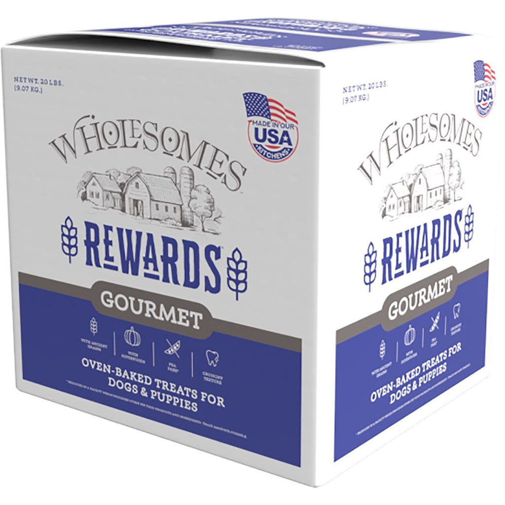 Wholesomes Rewards Gourmet Biscuits (BACON, 20 LB)