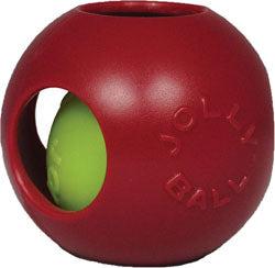 Jolly Pets Teaser Ball (RED, 8 IN)
