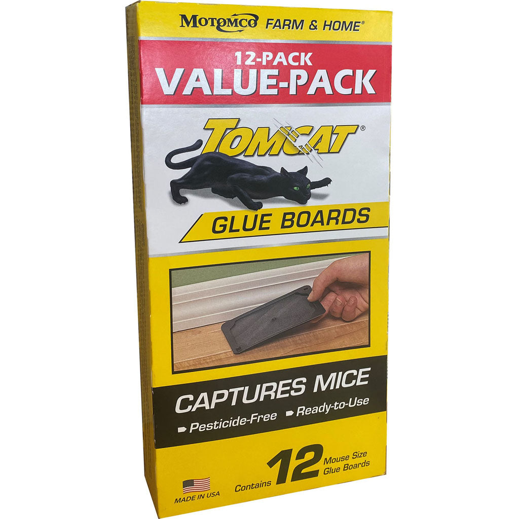 Tomcat Value Pack Mouse Glue Boards (12 PK)
