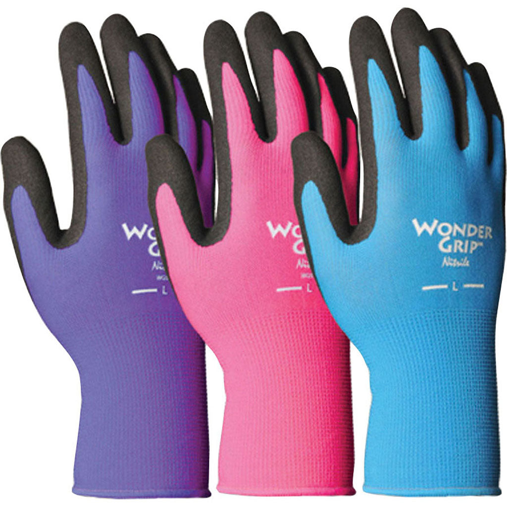 Wonder Grip Nicely Nimble Garden Gloves (ASSORTED, SM)