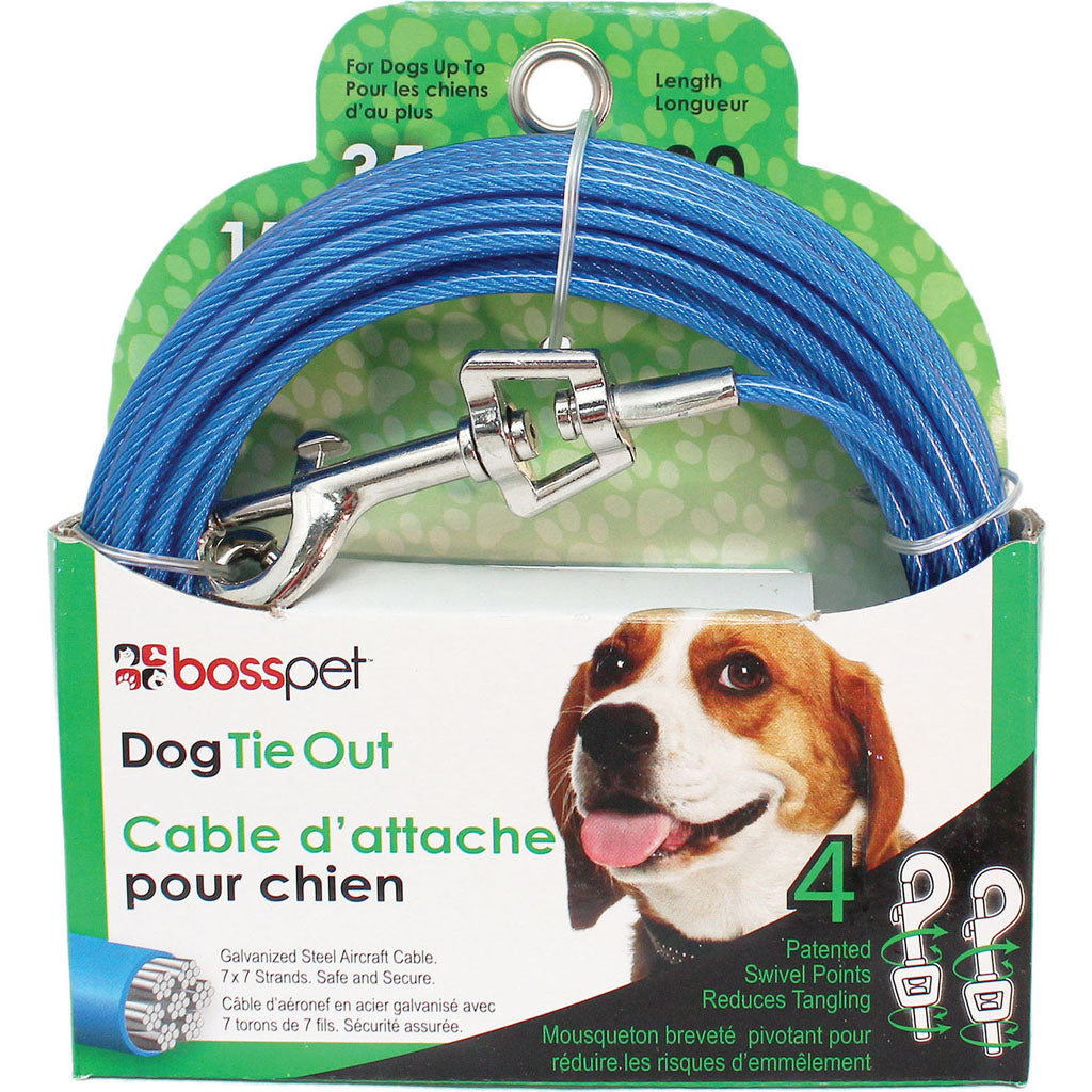 Boss Pet Tie-Out Swivel Snap (30 FT)