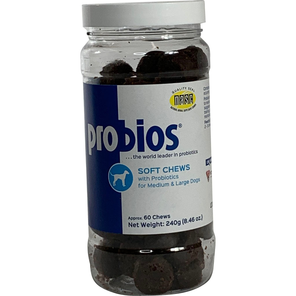 Probios Soft Chews W/Prebiotics For Md & Lg Dogs (240 GM)