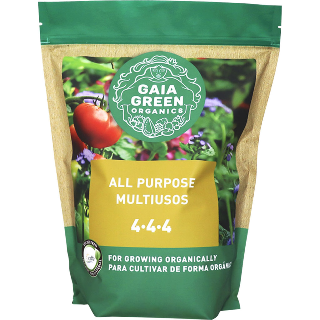 Gaia Green Organics All Purpose Fertilizer  4-4-4 (4.41 LB-2 KG)