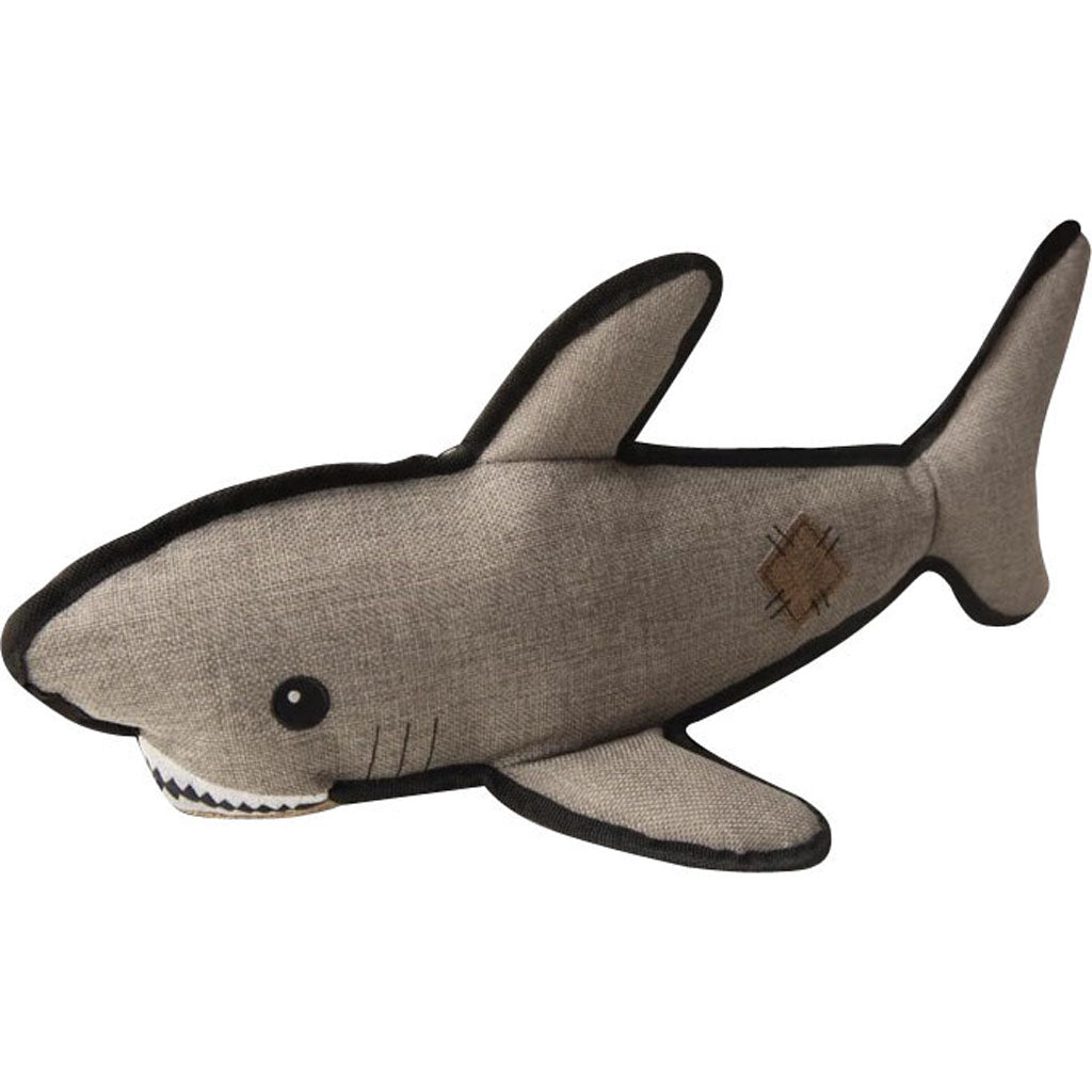 Snugarooz Saul The Shark W/Rubber Spikey Ball (GRAY, 19 IN)