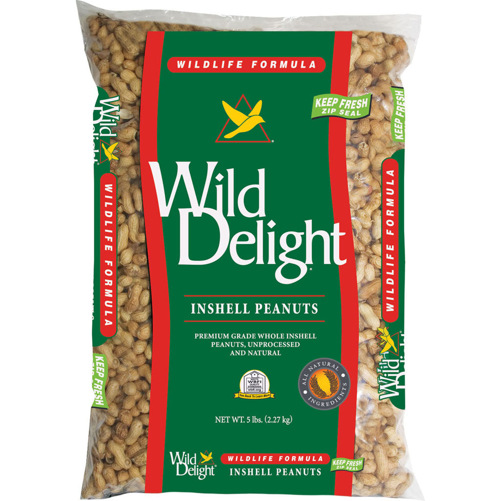 Wild Delight Wildlife Inshell Peanuts (5 LB)