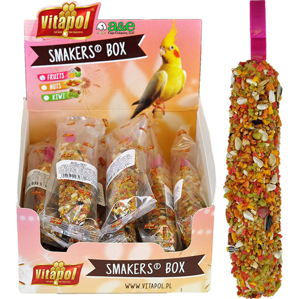 Smakers Treat Stick Cockatiel Display