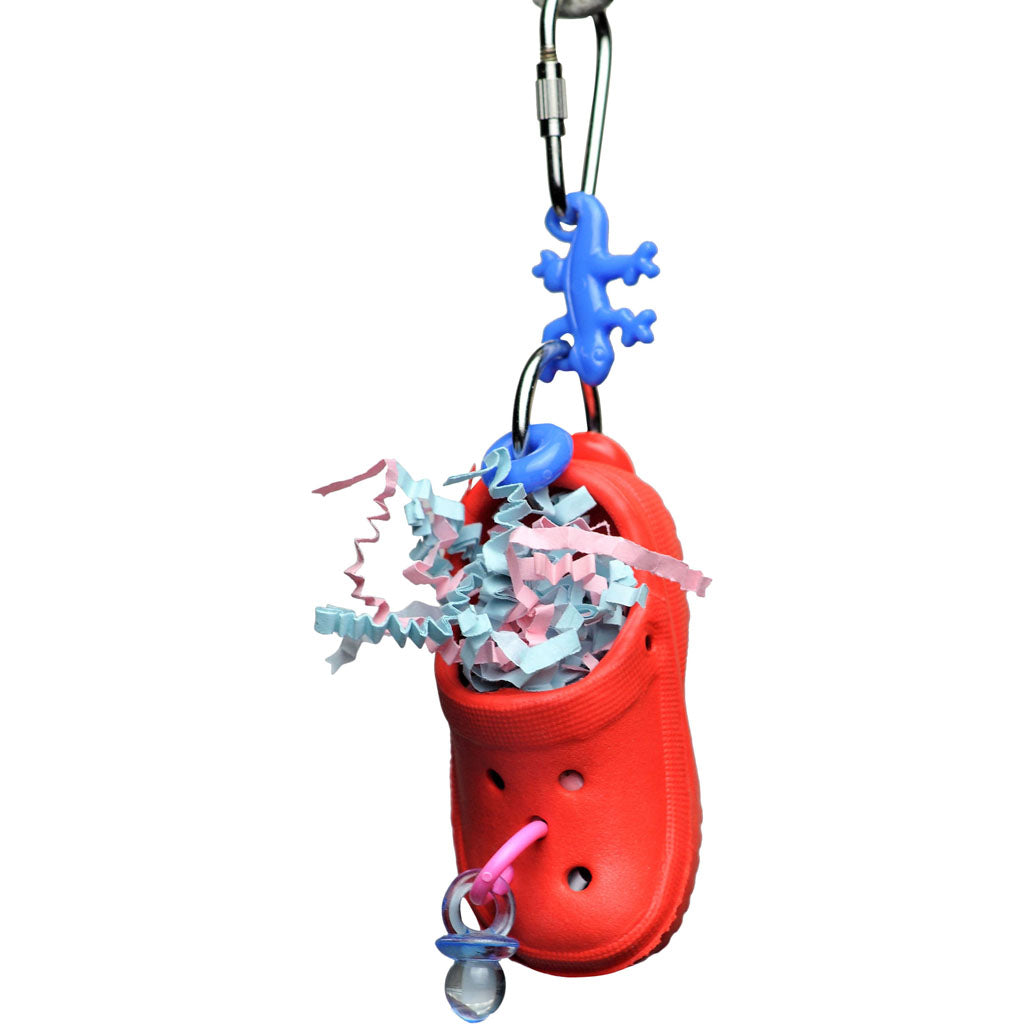 Happy Beaks Croc-Fetti Bird Toy (5.5X1.5X1.5 IN)