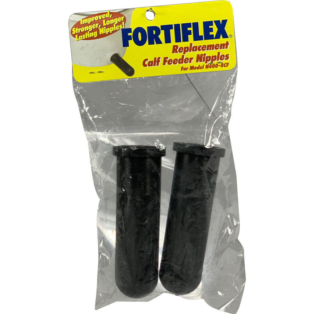 Fortiflex Replacement Calf Nipples (BLACK, 2 PK)