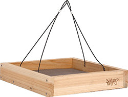 Hanging Platform Feeder (CEDAR, 12X12X3 IN)