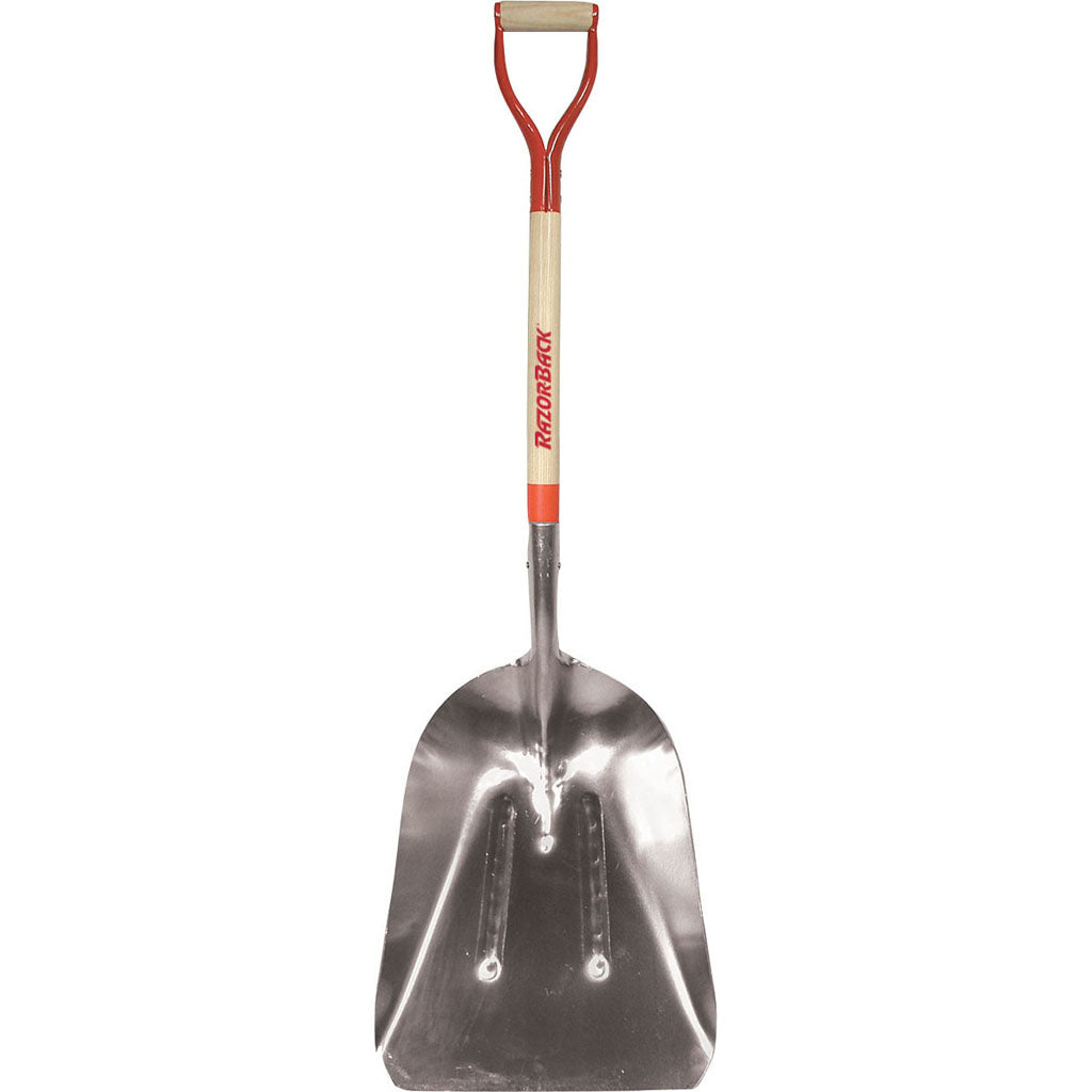 Razor-Back #14 Aluminum Scoop Western D Handle (47.5 IN)