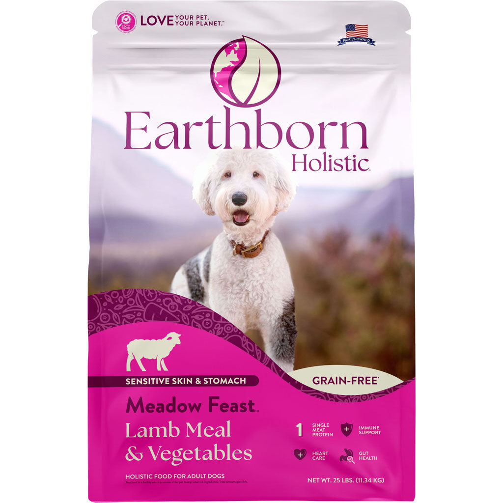Holistic Meadow Feast Grain Free Dog Food (LAMB, 25 LB)