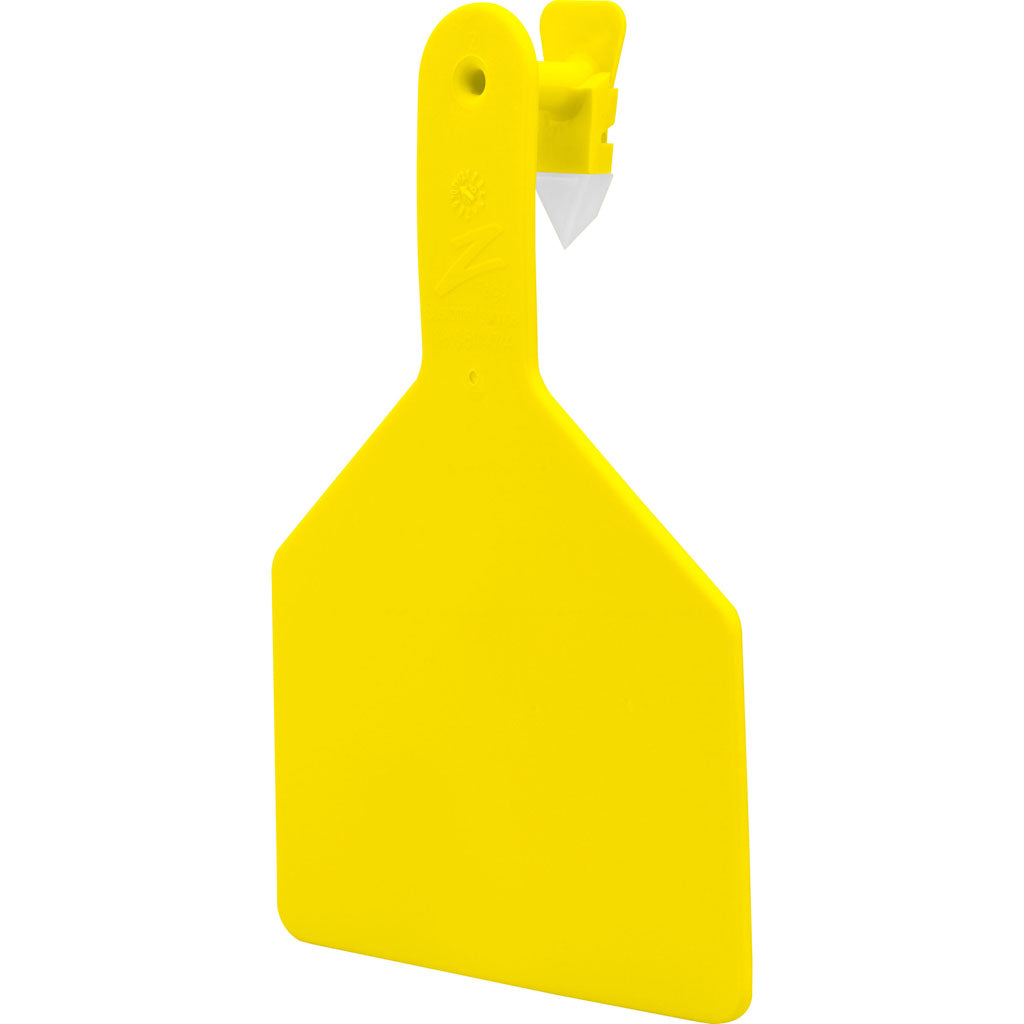 Z Tags Blank Ear Tags Cow (YELLOW, 25 CT)