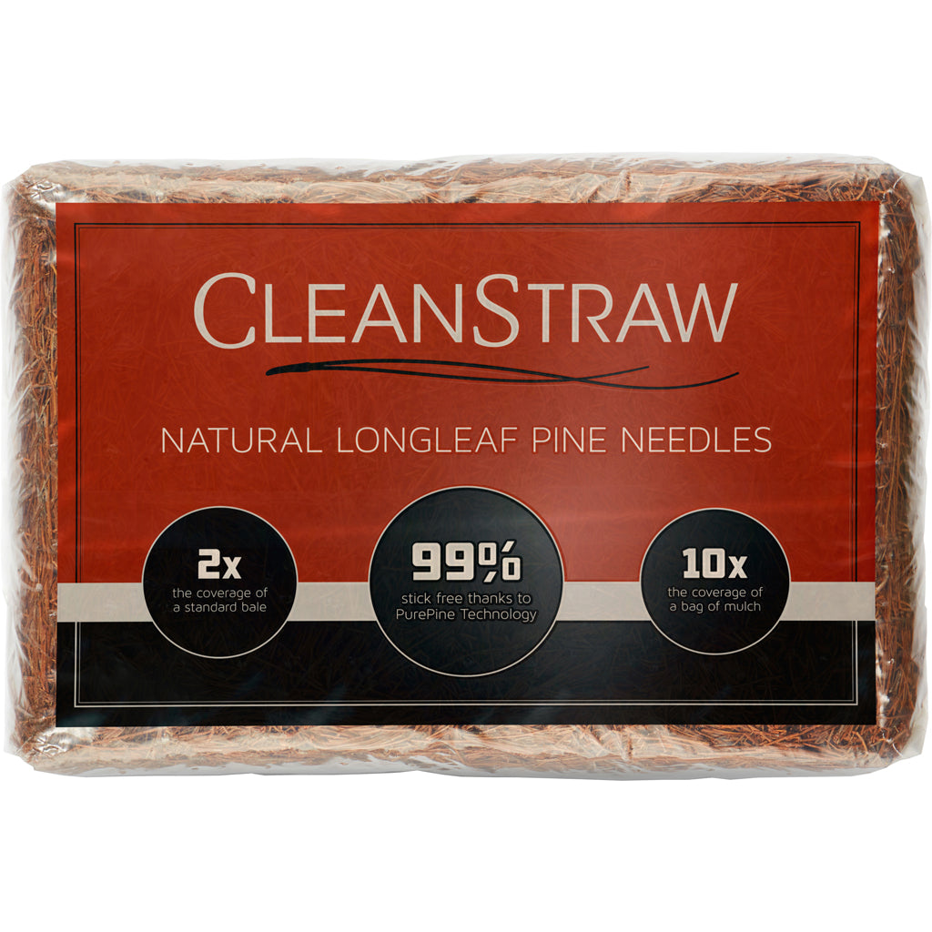 Cleanstraw Natural Longleaf Pine Needles (BROWN, 2.3 CF)