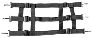 Poly Web Stall Guard (BLACK, 46X18 IN)