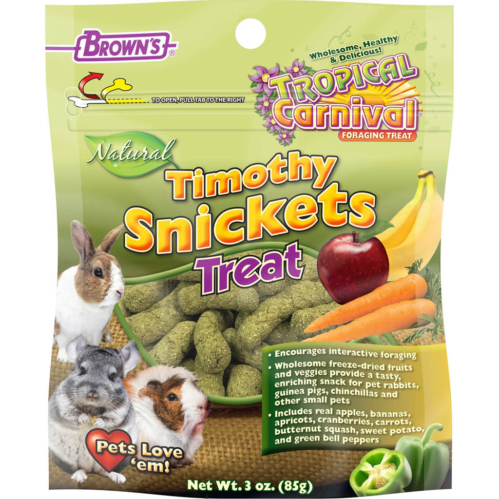 Tropical Carnival Natural Small Animal Treat (TIMOTHY SNICKET, 3 OZ)