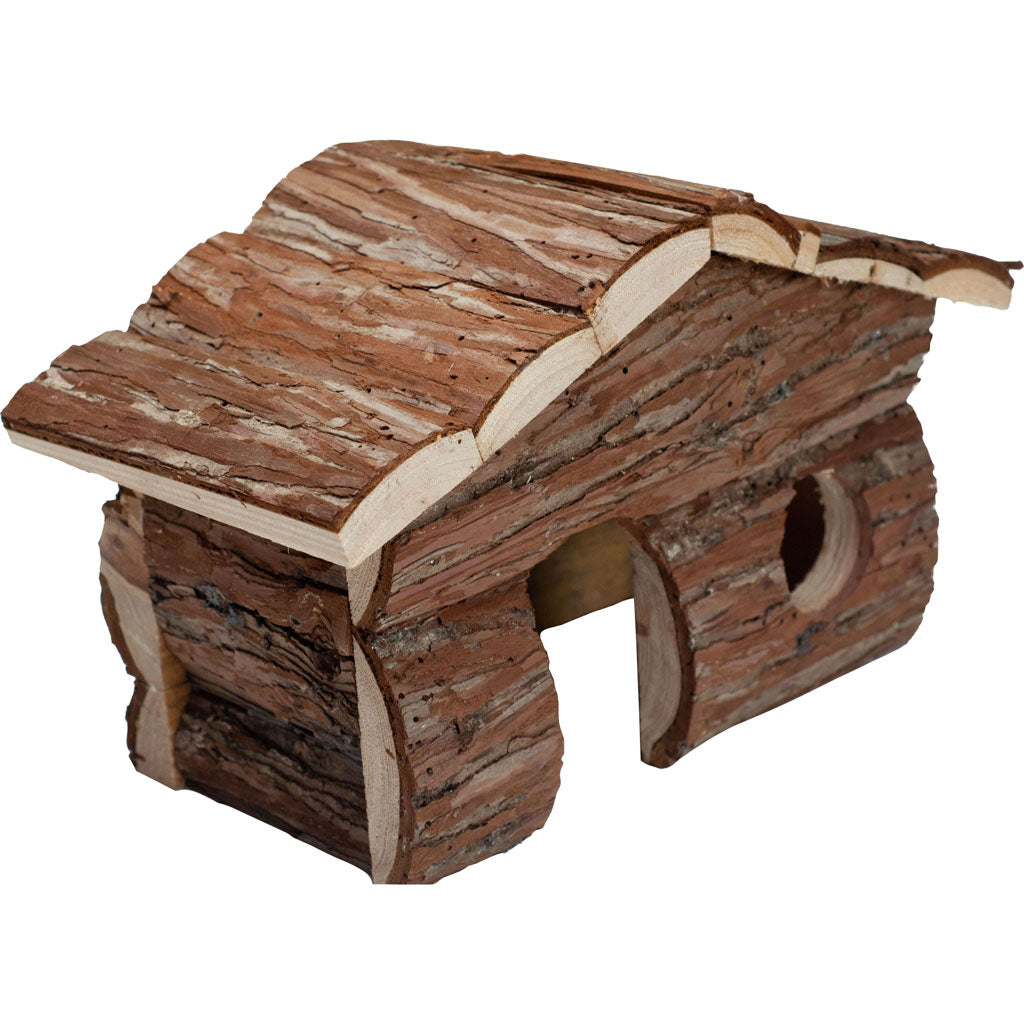 Nibbles Small Animal Log Cabin Hut (MD)