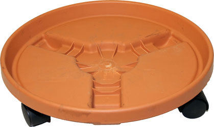 Bloem Round Plant Caddy (TERRACOTTA, 14 IN)
