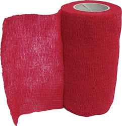 Wrap-It-Up Bandage (RED, 4 IN X 5 FT)