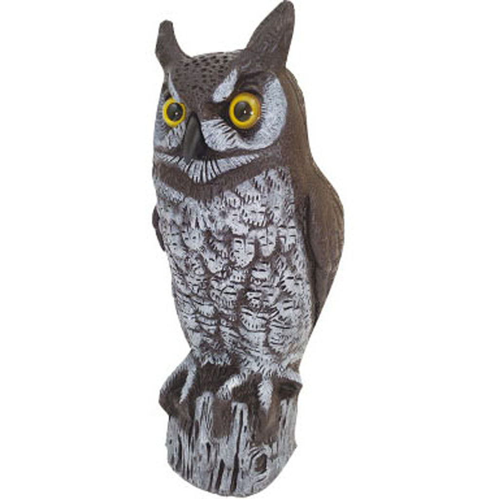 Great Horned Owl - Natural Enemy Scarecrow (16 IN)