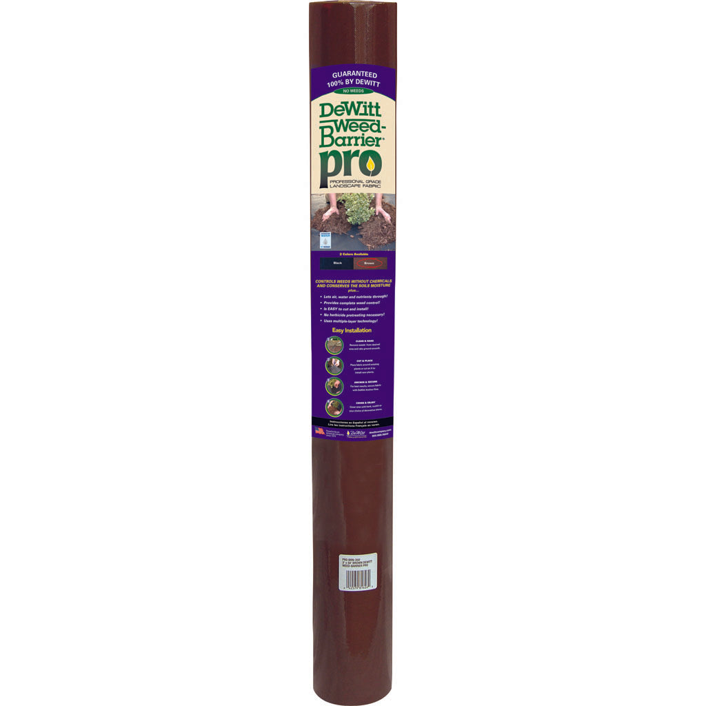 Dewitt Professional Weed Barrier (BROWN, 3X50 FT)