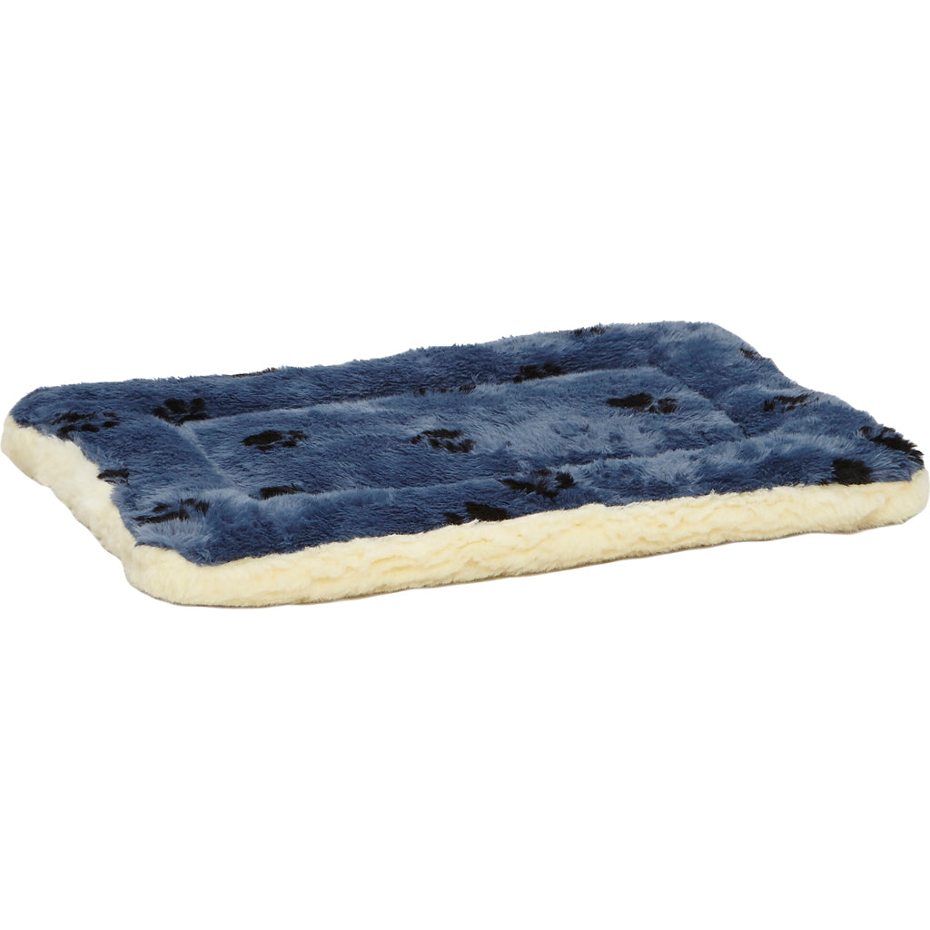 Reversible Pet Bed Spotted (GRAY, 24 IN)