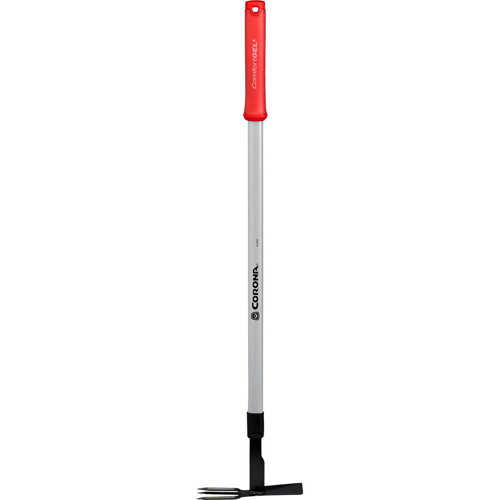 Extended Reach Comfort Gel Cultivator Hoe (RED, 36 IN)