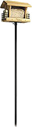 3-Piece Pole Kit (BLACK, 6.5X2X72 IN)