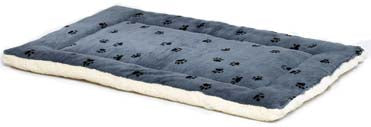 Reversible Pet Bed (BLUE, 35X23 IN)