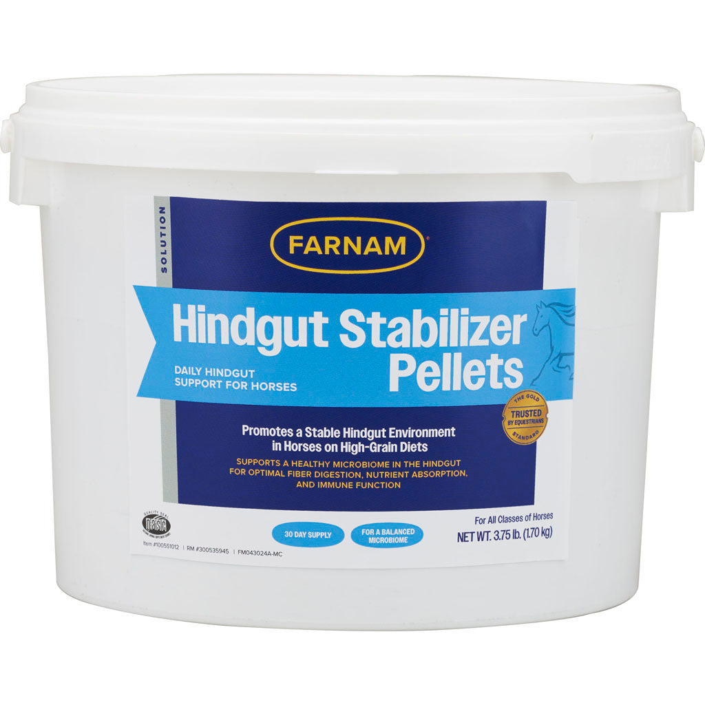 Farnam Hindgut Stabilizer Pellets (CREAM, 3.75 LB)