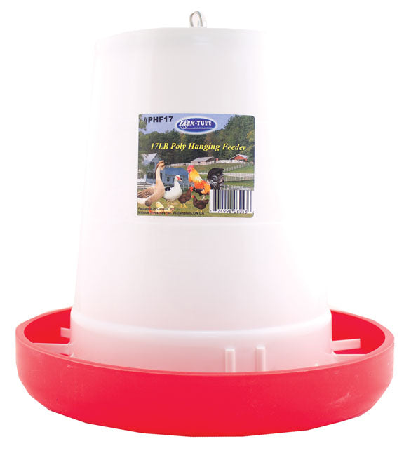 Farm-Tuff Poly Hanging Feeder (17 LB)