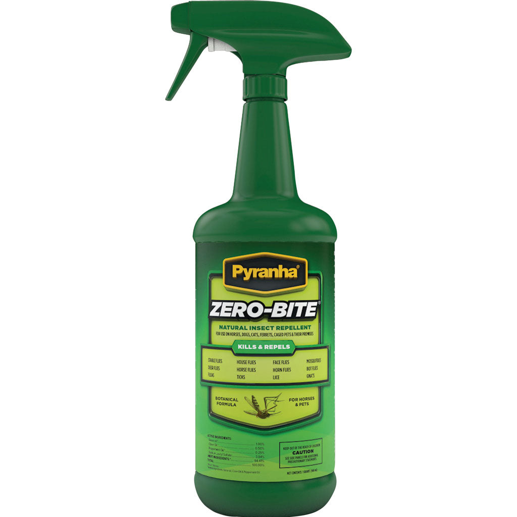 Pyranha Zero-Bite Natural Insect Spray Rtu (1 QT)