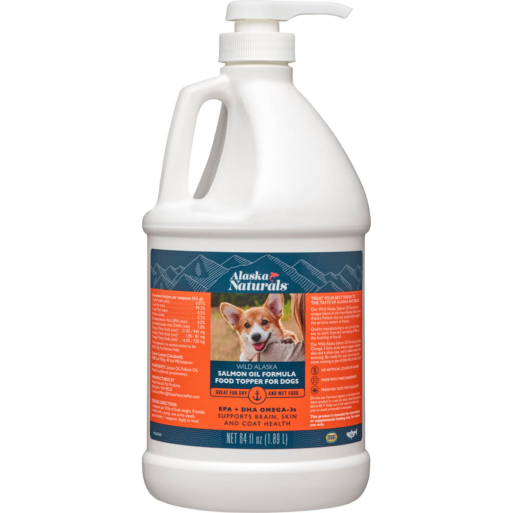 Salmon Oil Formula For Dogs (SALMON, 64 OZ)