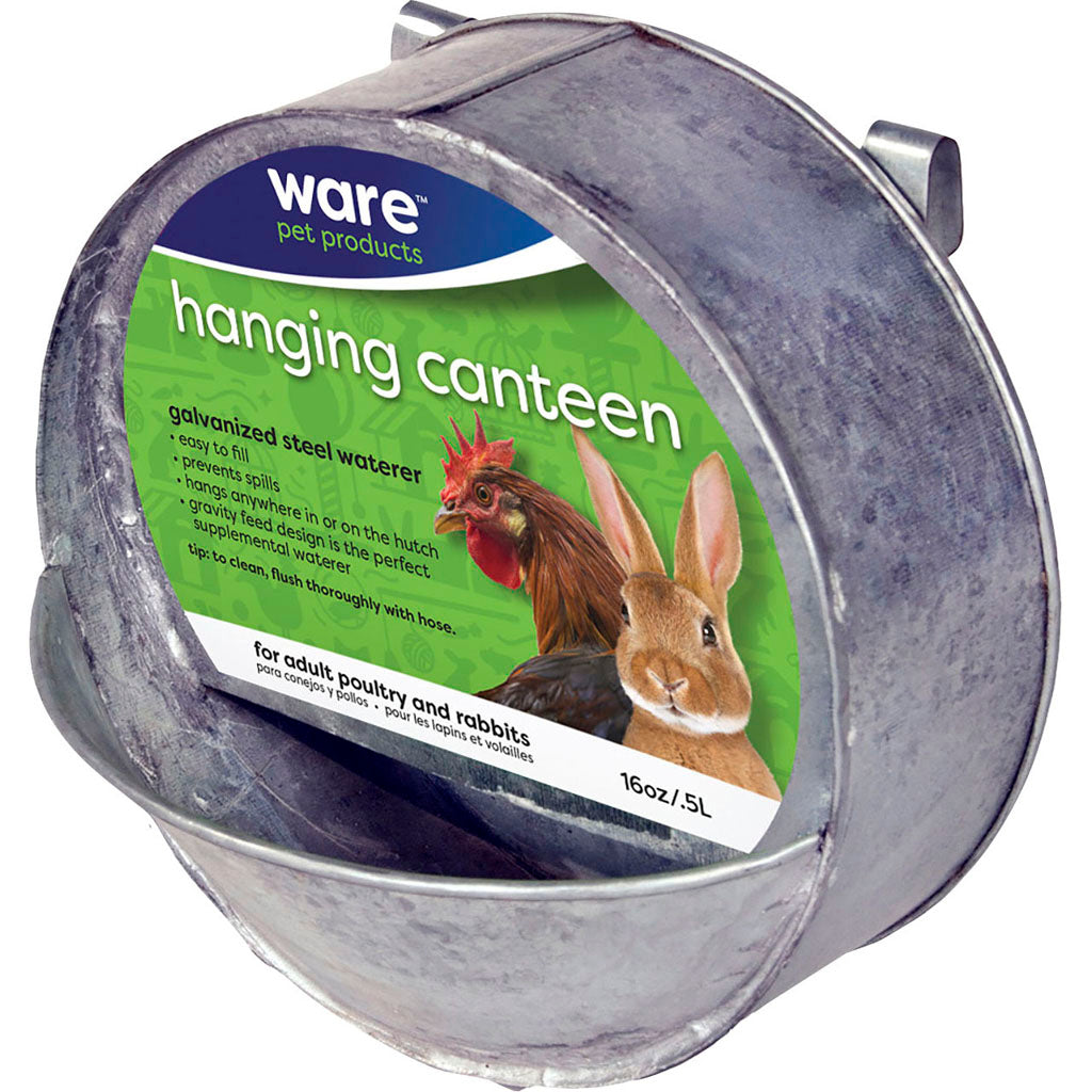 Chicken Hanging Canteen Metal (16 OZ)