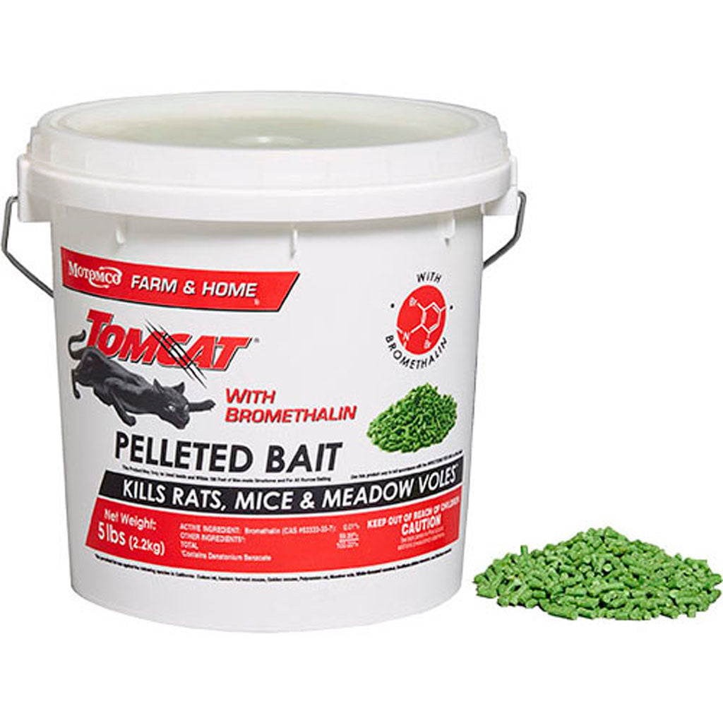 Tomcat W/Bromethalin Pelleted Bait Pail (5 LB)