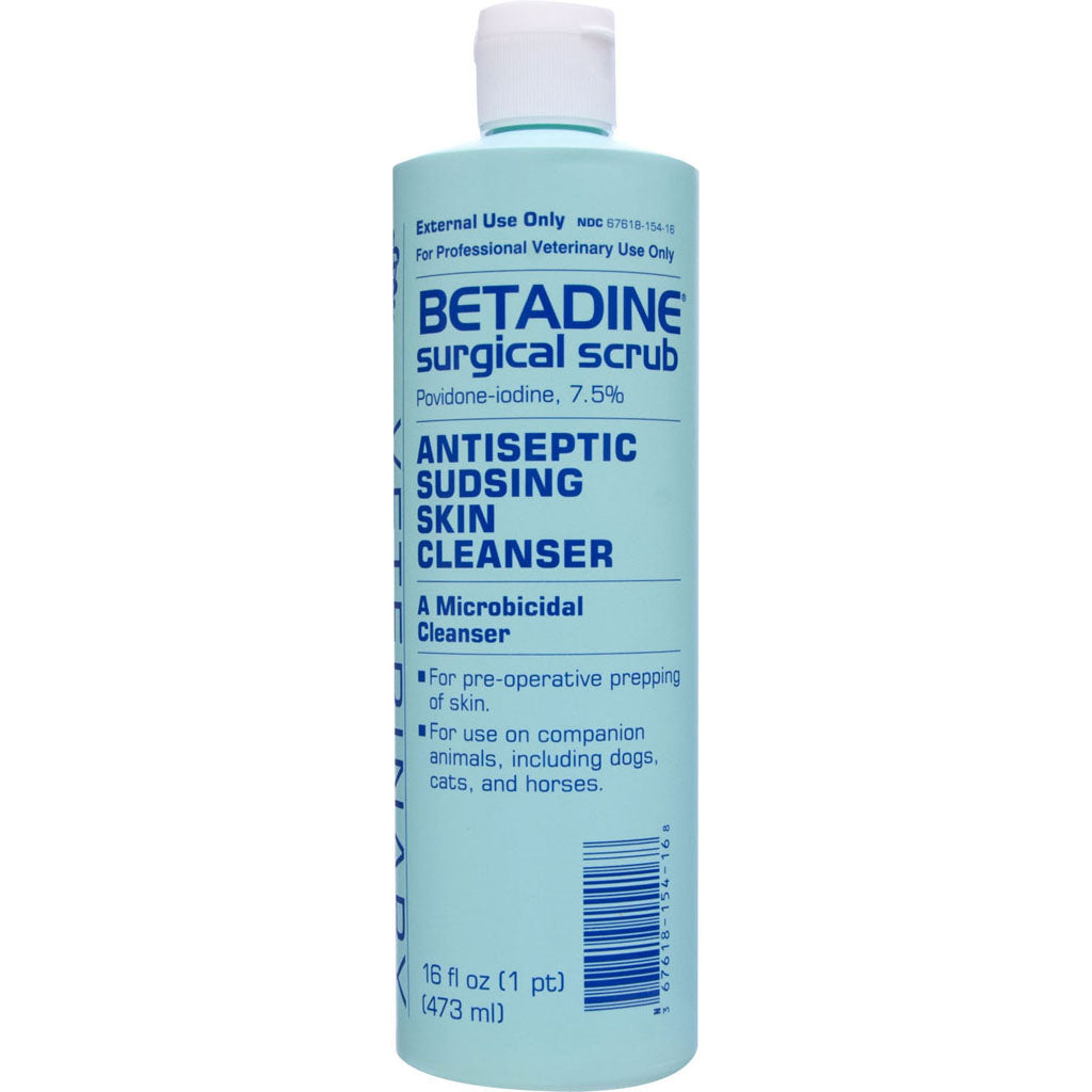 Betadine Surgical Scrub (16 OZ)