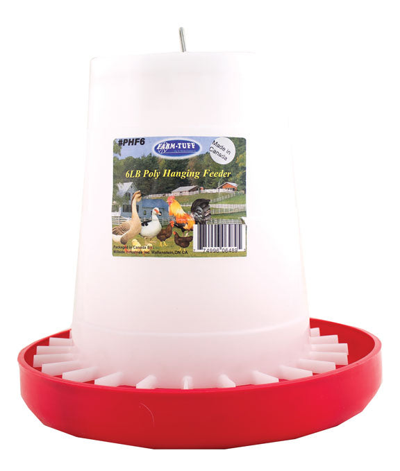 Farm-Tuff Poly Hanging Feeder (6 LB)