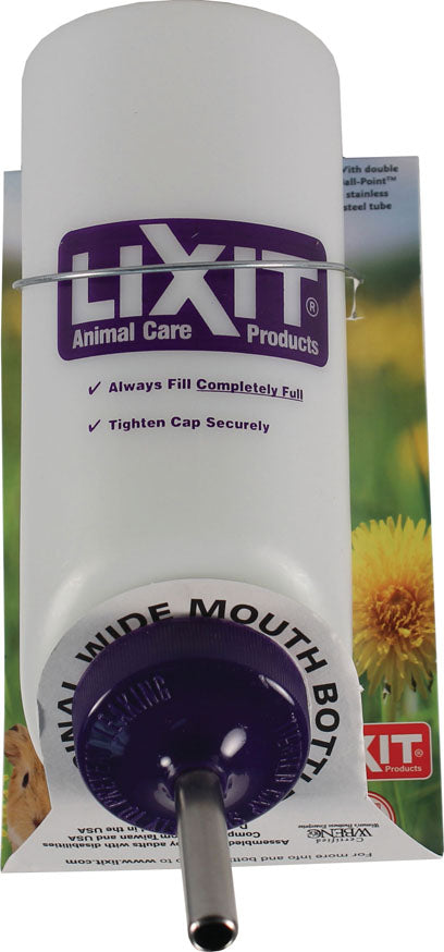 Wide Mouth Water Bottle (OPAQUE/PURPLE, 16 OZ)